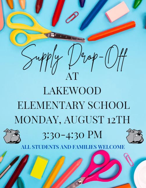 School Supply Drop-Off